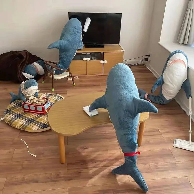 30cm Shark Toy Soft Stuffed Sea Animal Accompany Pillow High Quality Gifts For Birthday Children Boys Party Decro ALPENZO