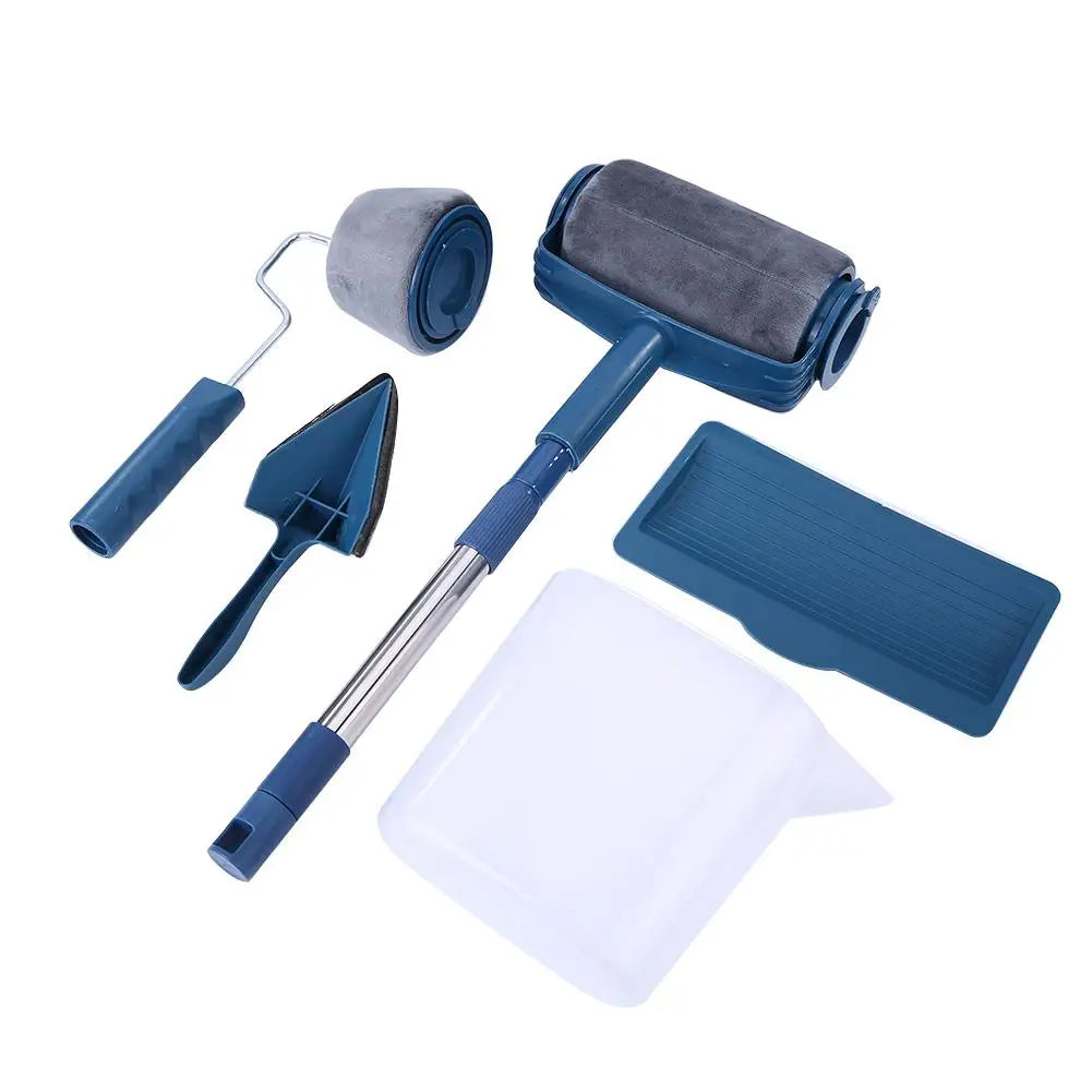Paint Brush Roller Corner Brushes Set Household Use Wall Decorative Professional DIY Painting Brush Handle Tool - ALPENZO
