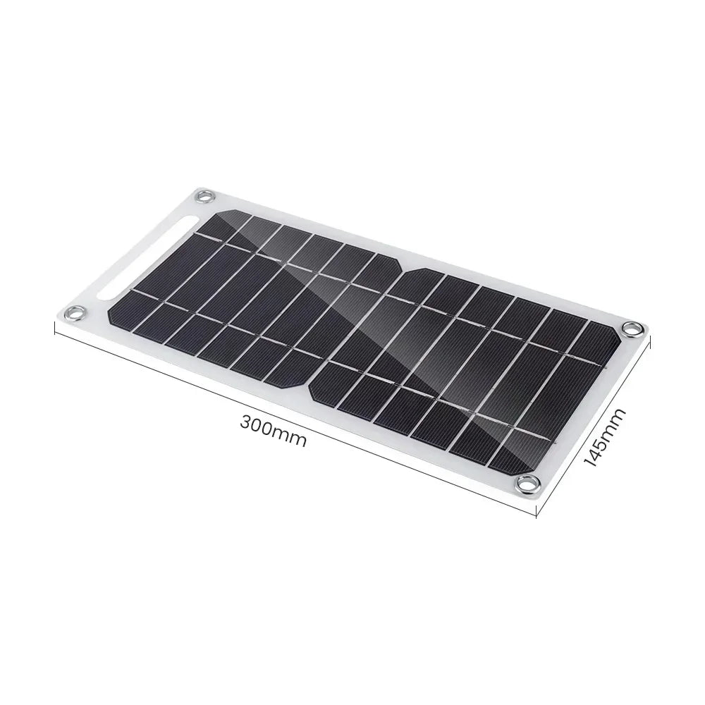 Wholesale Solar Panel 1-14pcs USB Waterproof Outdoor Hiking Camping Portable Battery Mobile Phone Charging Bank Charging Panel - ALPENZO