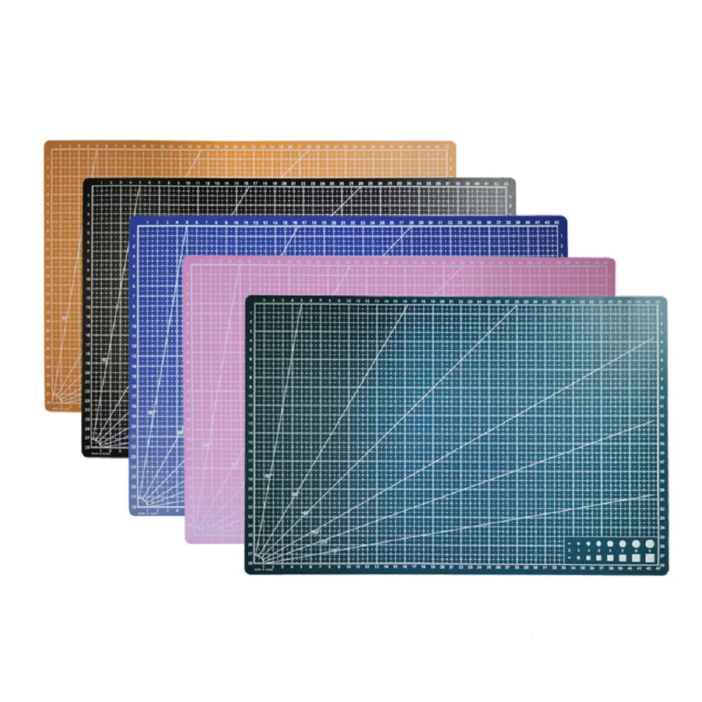 New A3 Double Side Craft Cutting Mat Cutting Board Sewing Pad Artist Carving Tools Handmade Crafts DIY Props 5 colors ALPENZO