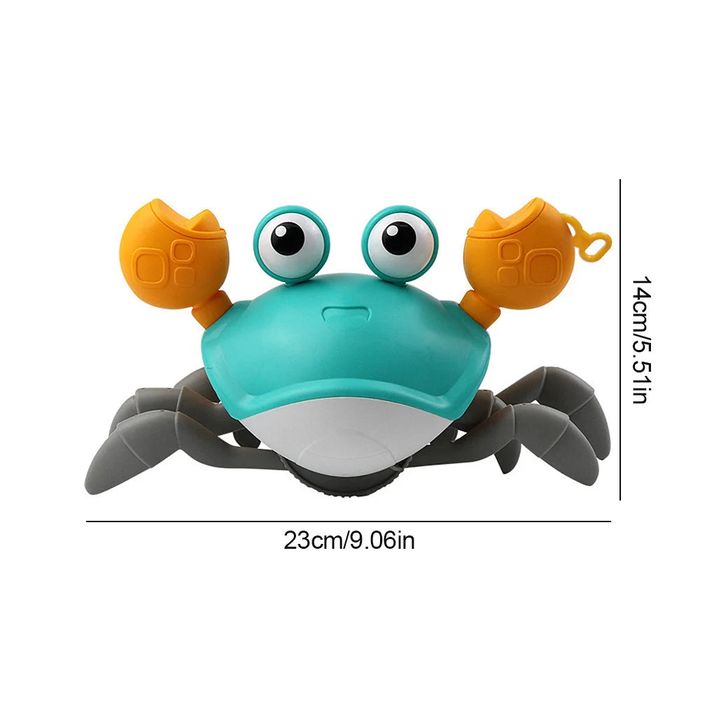 Baby Bath Tub Water Play Crab Toy Clockwork Portable Beach Children Shower Accessory Baby Pulling a String To Learn to Walk ALPENZO