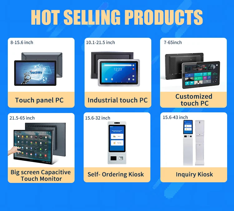 TouchWo 27 32 inch Windows/Android OS Capacitive Touch Screen Pc Touchscree Self Service Ticket/Payment/Ordering Kiosk - ALPENZO