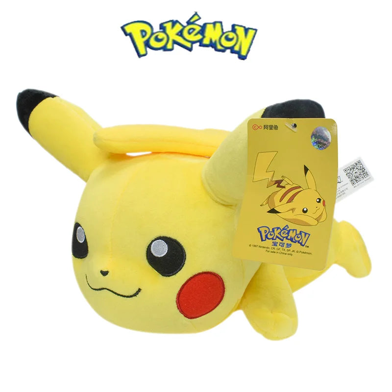 Pokemon Pikachu Stuffed Toys Anime Cartoon & Cute Plush Dolls Throw Pillow Birthday Gift For Kids Friends Boys Home Decoration ALPENZO