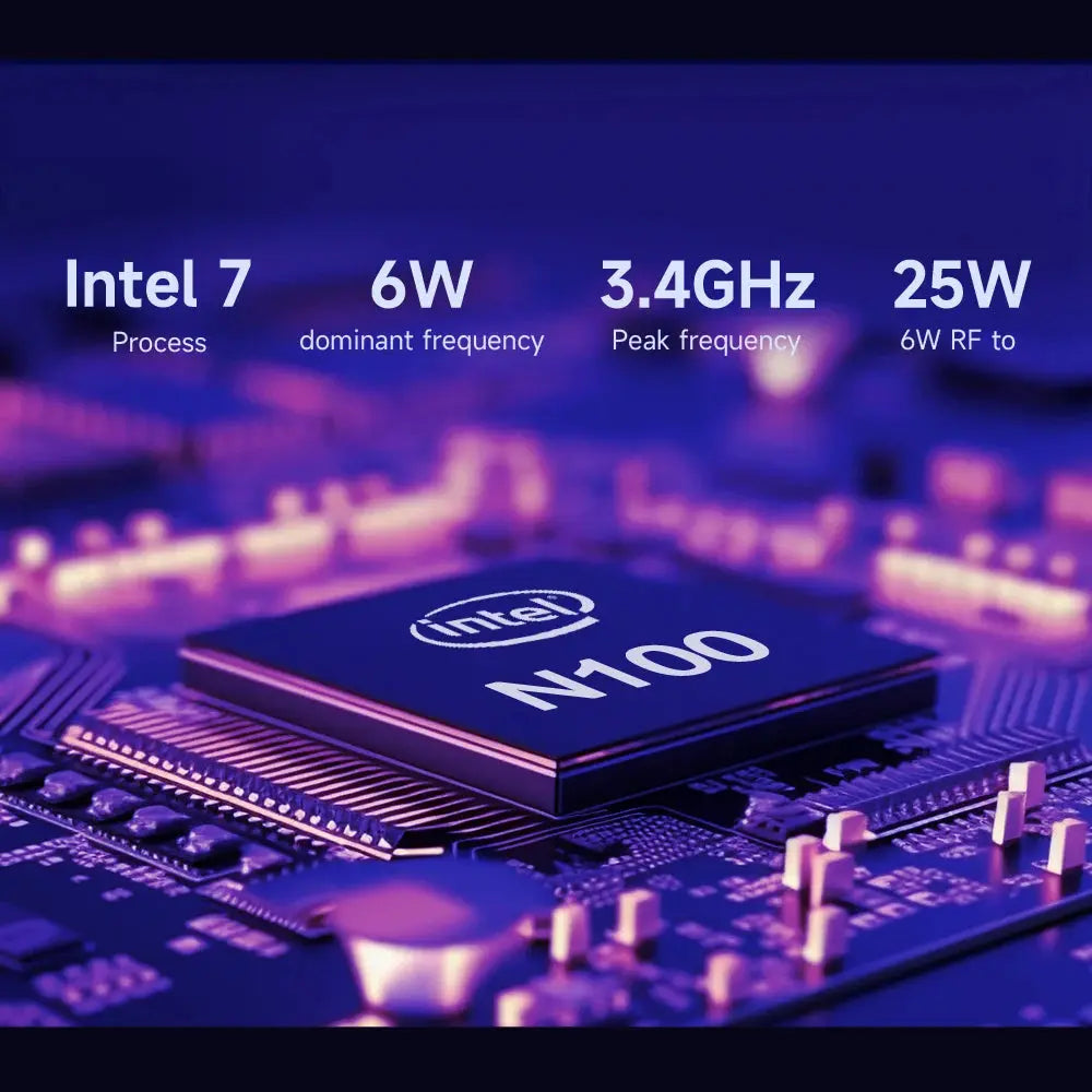 MLLSE G2 Mini PC Windows 11 Pro Alder Lake N100 Intel 12th DDR5 12GB RAM 512GB SSD WiFi 6 BT5.2 Desktop Computer Mini Pc Work - ALPENZO
