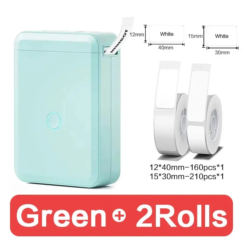 Niimbot D110 Mini Portable Thermal Printer Without Ink Self-Adhesive Label Maker Printer For Stickers Labeller Labeling Machine - ALPENZO