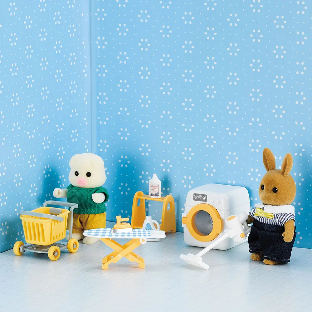 1:12 Miniature Furniture Forest Family Kitchen Toy Dining Table Dollhouse Accessories Bathroom Pretend Play For Girl Gifts Toys ALPENZO