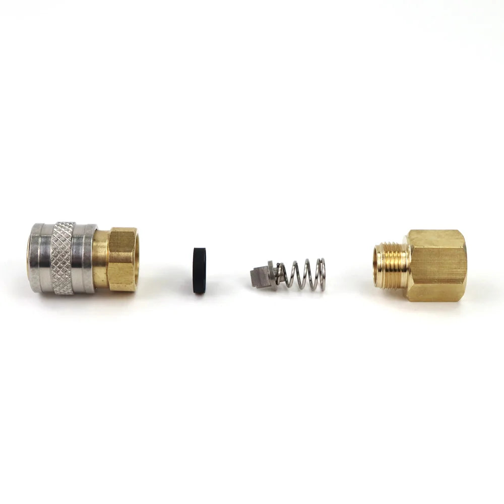US Airsoft HPA Magazine Taps Valve Adapter Foster Quick Disconnect Coupler