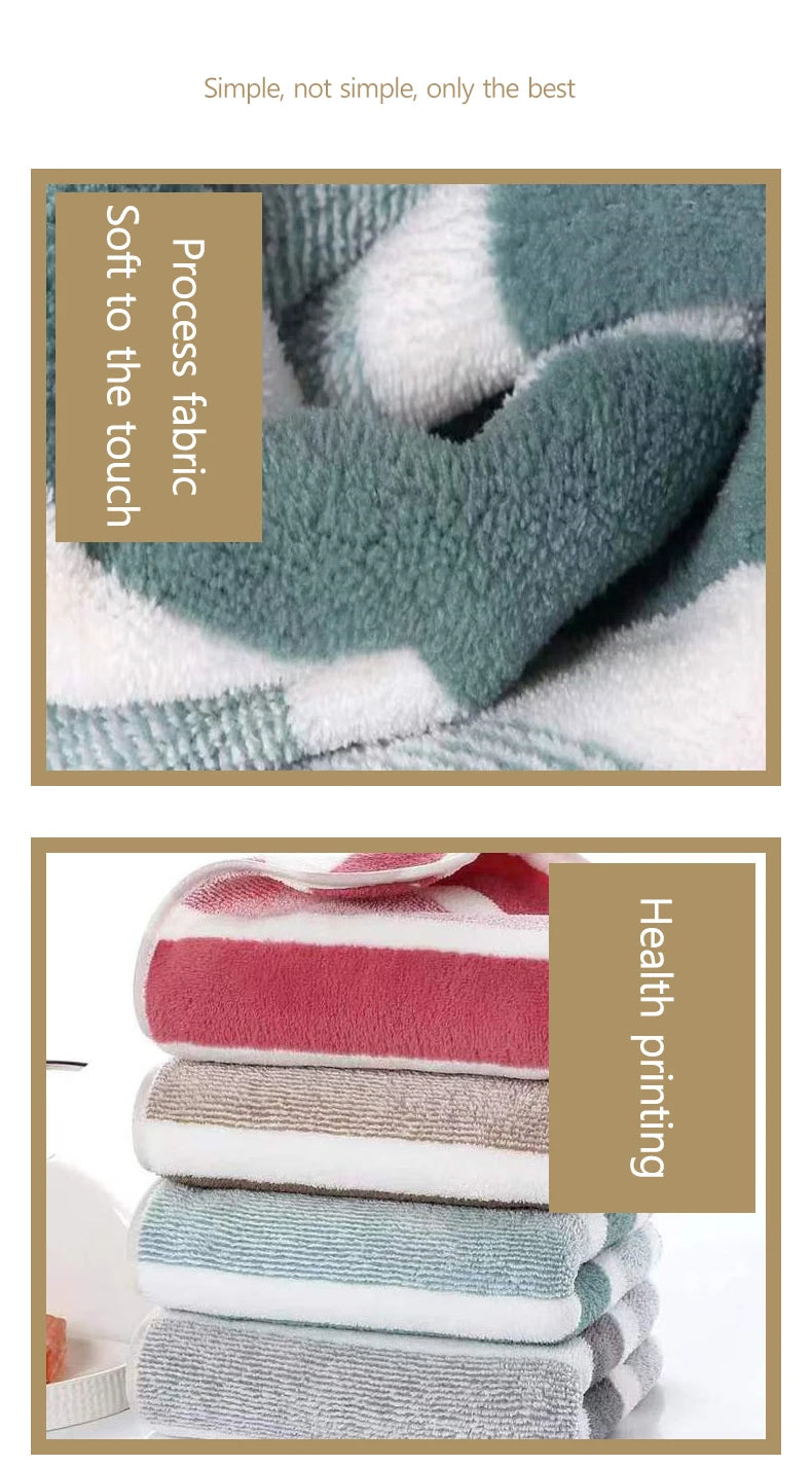 New Home Soft and Comfortable Bath Towels for Men and Women, Absorbent and Comfortable Couple's Large Towels, Wrapping Towels - ALPENZO