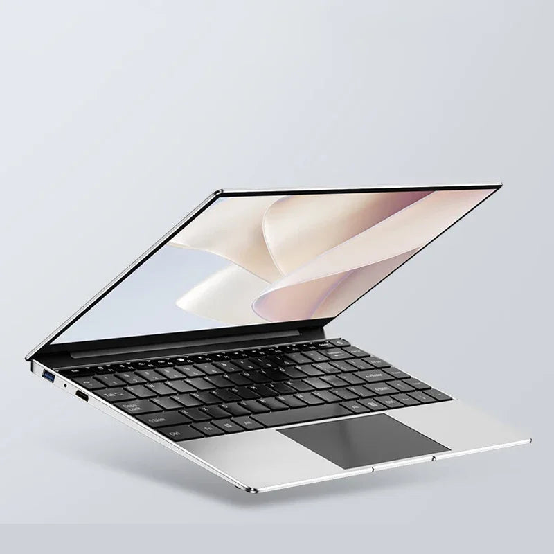 Ultra Slim Laptop 14.1" 16GB RAM 2TB SSD Intel N3700 Notebook Gamer 1920*1080 Display Office Study Computer PC Windows 11 Pro - ALPENZO