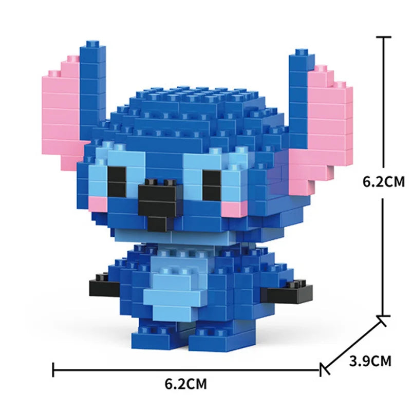 Stitch LinaBell StellaLou Building Blocks Cartoon Character Assembled Model building block Dolls Toys Children Gifts ALPENZO