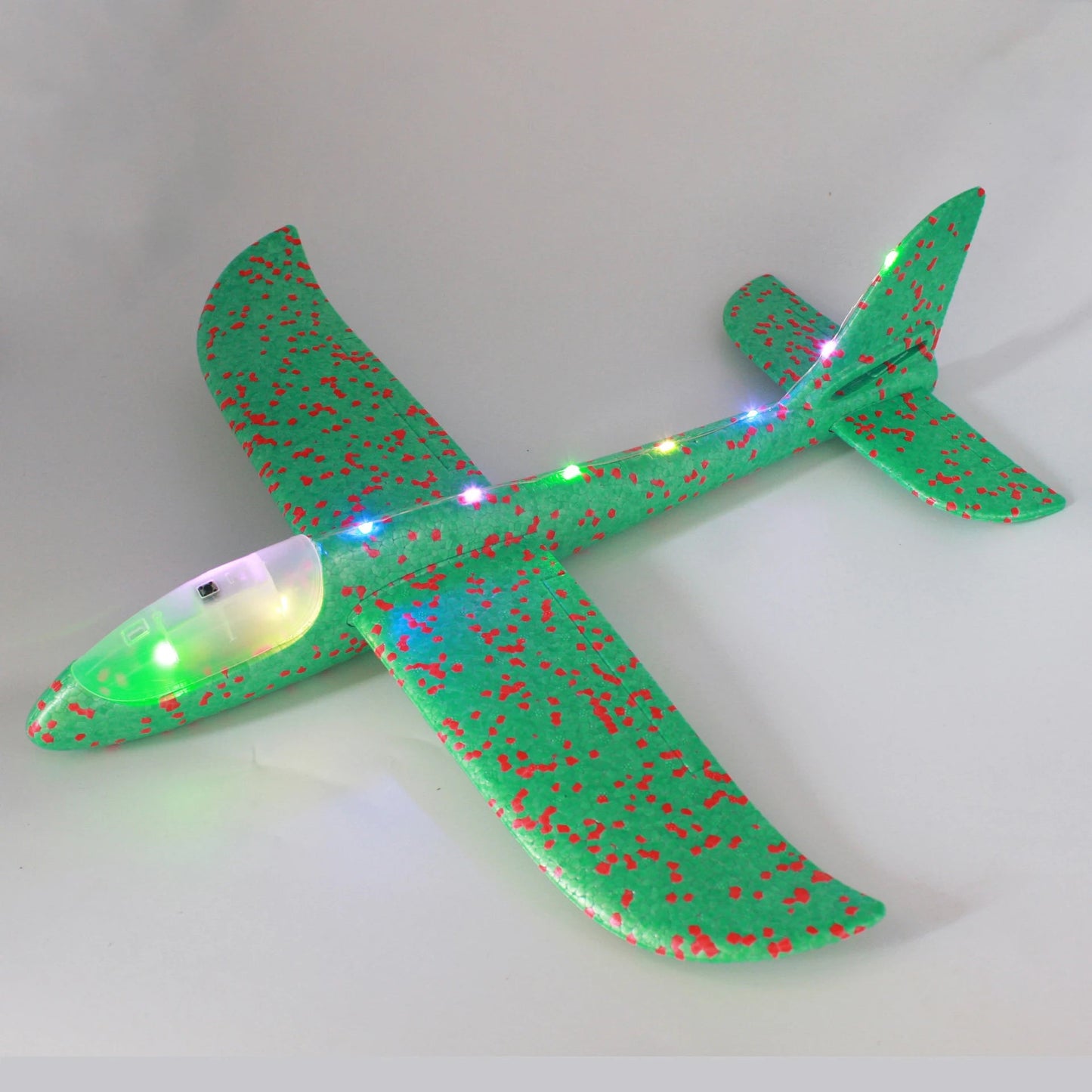 Large Foam Plane Glider Hand Throw Airplane Inertial EPP Bubble Planes Outdoor Launch Kids Toys for Children Boys Gift ALPENZO
