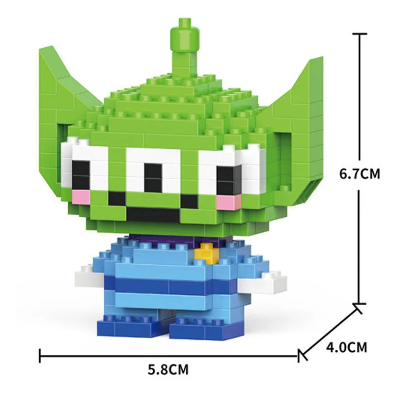 Stitch LinaBell StellaLou Building Blocks Cartoon Character Assembled Model building block Dolls Toys Children Gifts ALPENZO
