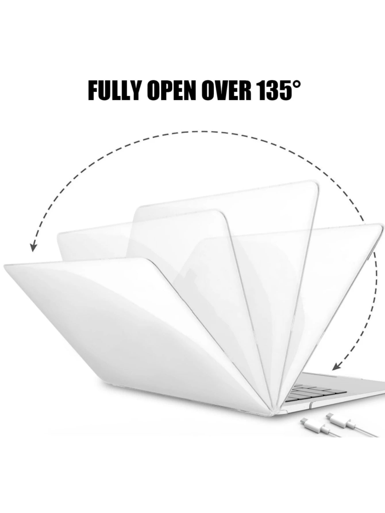 For Macbook Air 13 2018 2020 Intel A1932 A2179 A2337 Case for Laptop Accessories M1 M2 Cover Cases - ALPENZO