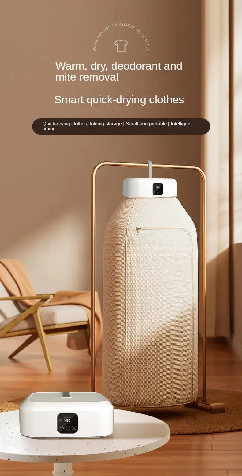 Remote Control Multifunctional Dryer Electric Clothes Home Cabinet Floor Machine Laundry Dryers Warm Air Dryer With Timing Home - ALPENZO