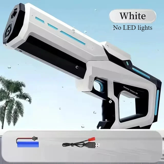 Pulse electric continuous water gun for children, high-pressure and strong waterproof automatic water absorption ALPENZO