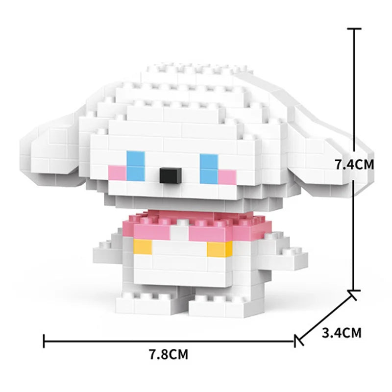 Stitch LinaBell StellaLou Building Blocks Cartoon Character Assembled Model building block Dolls Toys Children Gifts ALPENZO