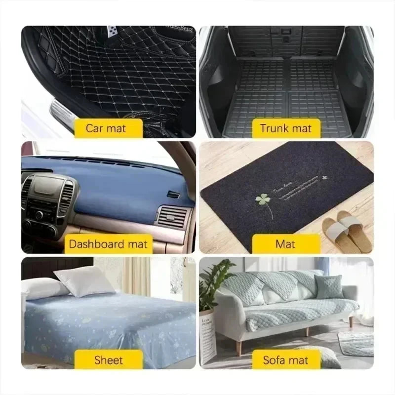 New Carpet Fixing Stickers Double Faced High Adhesive Car Carpet Fixed Patches Home Floor Foot Mats Anti Skid Grip Tapes - ALPENZO