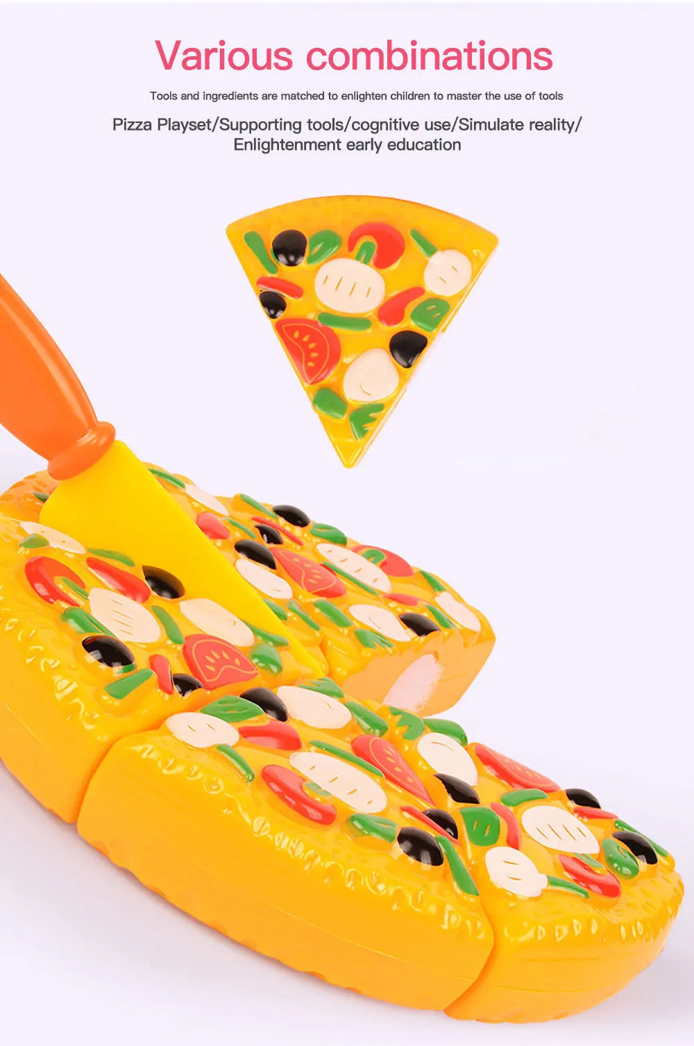 3-6 Years Old Child Vegetables and Fruits Children's Kitchen Toys Set Puzzle Early Education Children's Play House Toys Girl Toy ALPENZO