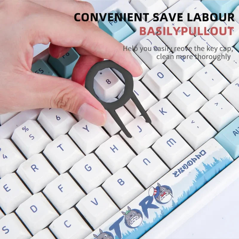 Keyboard Cleaning Kit 7-in-1 Laptops Cleaner with Keycap Puller, Multifunctional Keyboard Brush Cleaning Set for Airpods Phone - ALPENZO