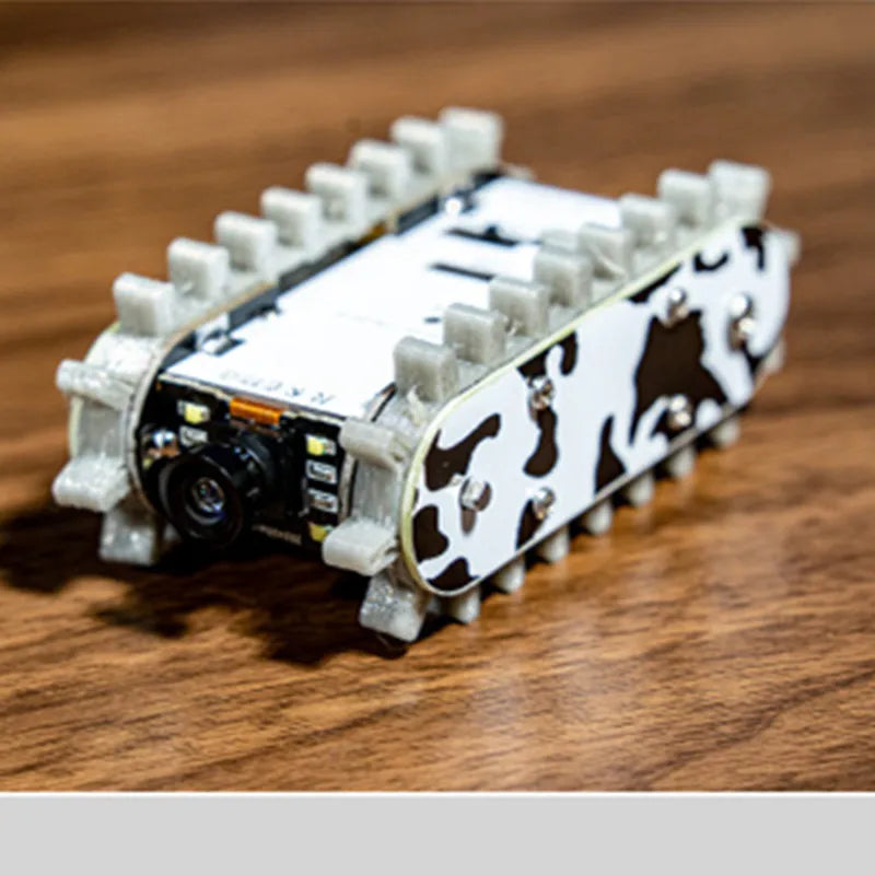 Esp32 Remote Control Tank Model Metal Chassis Tractor Crawler Balance Car Mount Truck Robot Chassis for Wifi RC Scout Robot Car ALPENZO