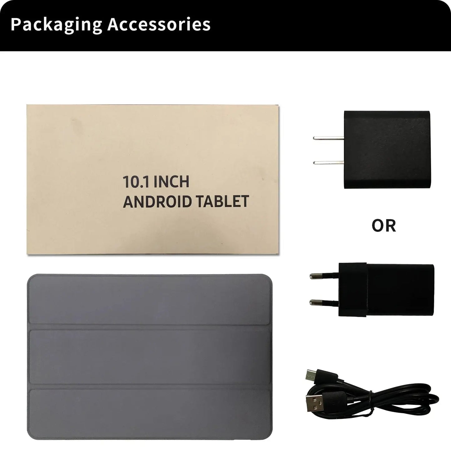 VASOUN Android 14 Tablet 10.1", 12GB(6+6 Expand) RAM, 128GB ROM, Octa Core, Dual SIM 4G Unlocked With 2.4G/5G WiFi GPS - ALPENZO