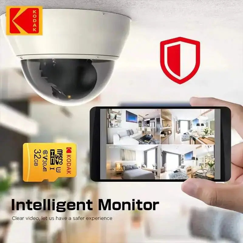 Kodak Micro SD Card Mini SD Class10 32GB 64GB 128GB 256GB High Speed Write Super Compatibility Phone Camera Meomory Card - ALPENZO
