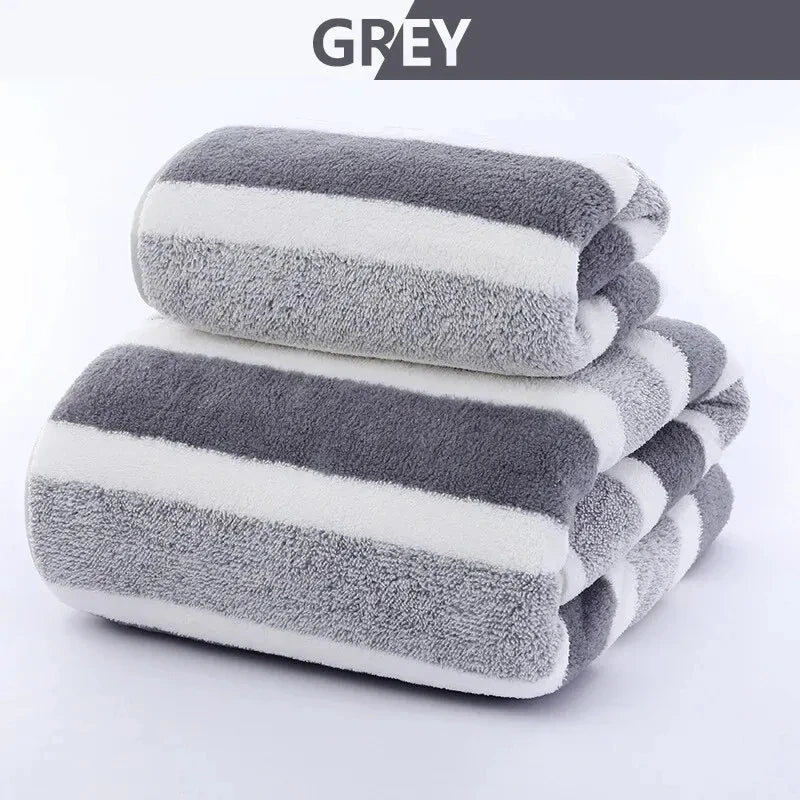 New Home Soft and Comfortable Bath Towels for Men and Women, Absorbent and Comfortable Couple's Large Towels, Wrapping Towels - ALPENZO