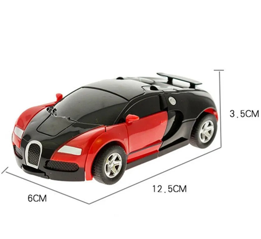 Transforming Robot With One Click Automatic Shape Conversion Boy Gift Toy Car Parent Child Interaction Model Car ALPENZO