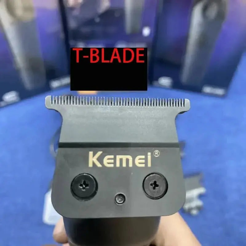 Kemei Professional Barber Cordless 1200 mAh Electric Hair Clippers USB Rechargeable Hair Trimmers Hair Cutting Machine KM-2299 - ALPENZO