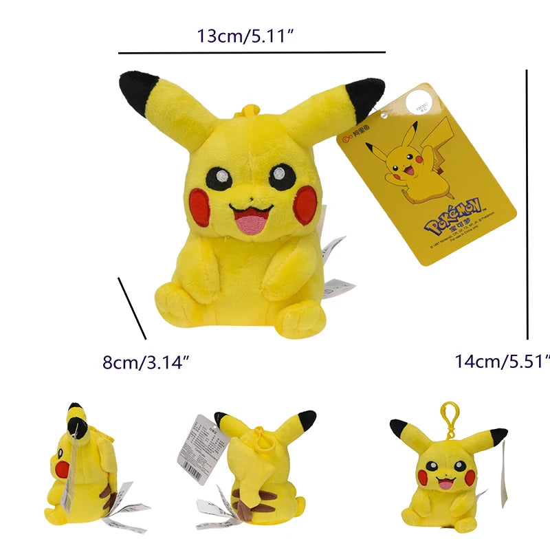Pokemon Pikachu Stuffed Toys Anime Cartoon & Cute Plush Dolls Throw Pillow Birthday Gift For Kids Friends Boys Home Decoration ALPENZO