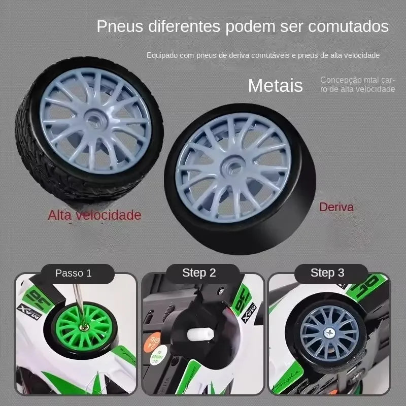 2.4G High speed Drift Rc Car 4WD Remote Control AE86 Model GTRPRO Vehicle Car RC Racing Cars Toy for Children Christmas Gifts ALPENZO