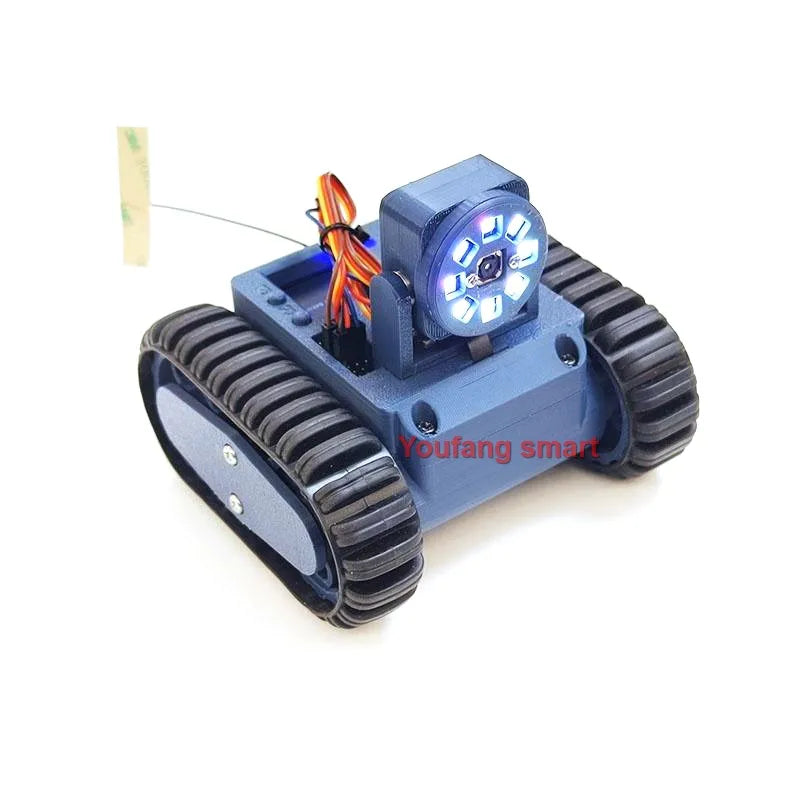 Esp32 Remote Control Tank Model Metal Chassis Tractor Crawler Balance Car Mount Truck Robot Chassis for Wifi RC Scout Robot Car ALPENZO