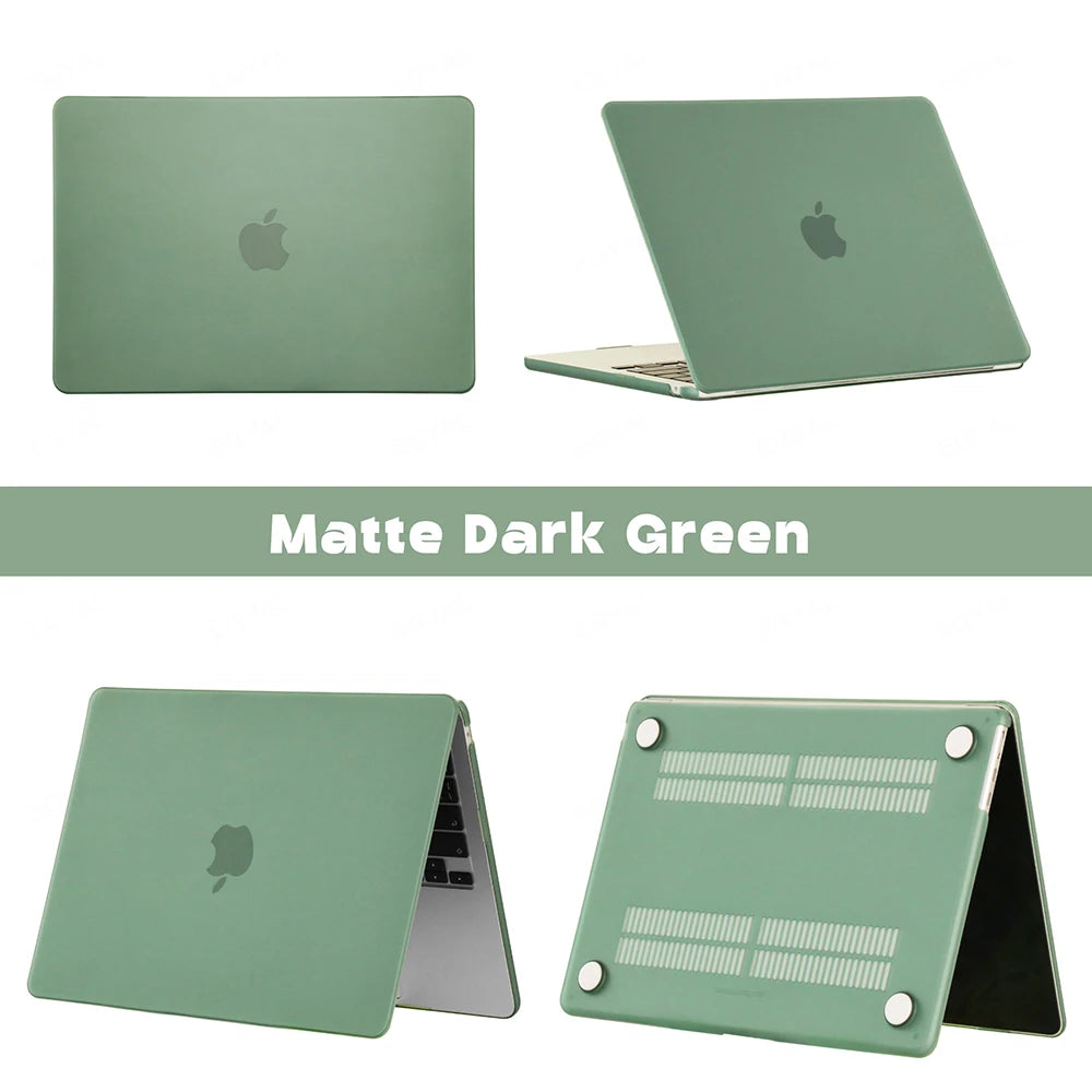 For Macbook Air 13 Case for Laptop accessories Macbook Air M1 M2 2023 Air 15 Funda Macbook Pro 14 case M3 2023 Pro 16 Cover - ALPENZO