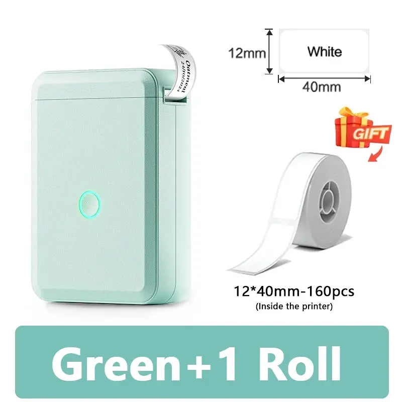 Niimbot D110 Wireless Mini Portable Printer Smart Label Printer Mobile Phone For Thermal Adhesive Sticker Labeling Maker Machine - ALPENZO