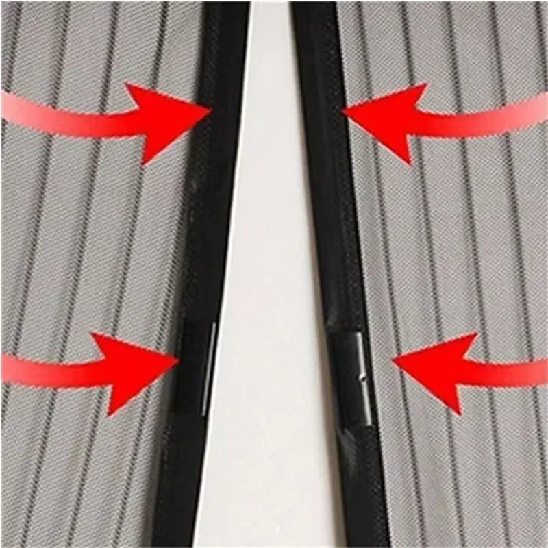 Summer Anti-mosquito Magnetic Screen Door Curtain Net Anti-insect And Fly Partition Curtain Net Automatic Closing Screen Window - ALPENZO