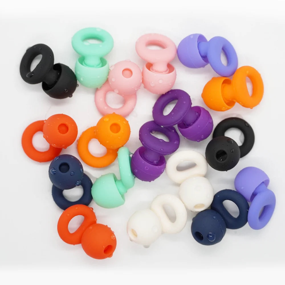 HUAK Quiet Ear Plugs for Sleep,Swim, Work– Super Soft, Reusable Hearing Protection for Noise Reduction 8 Ear Tips in XS/S/M/L