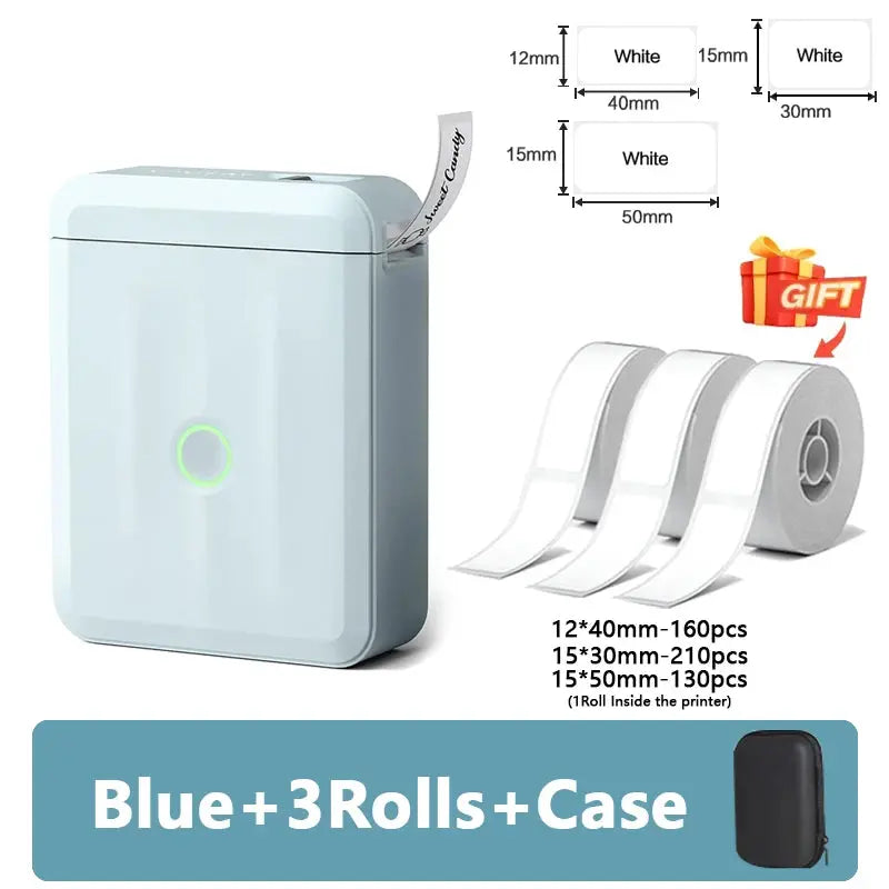 Niimbot D110 Wireless Mini Portable Printer Smart Label Printer Mobile Phone For Thermal Adhesive Sticker Labeling Maker Machine - ALPENZO