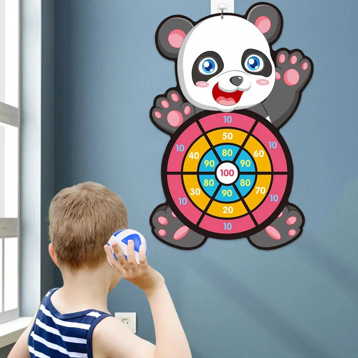 Jungle Animal Dart Plate Board Panda Safari Birthday Party Favors Kids Baby Shower Party Decoration Guest Children Toys Gifts - ALPENZO