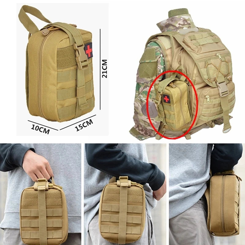 First Aid Kit Emergency Outdoor Hunting Car Emergency Camping Survival Tool EDC Bag
