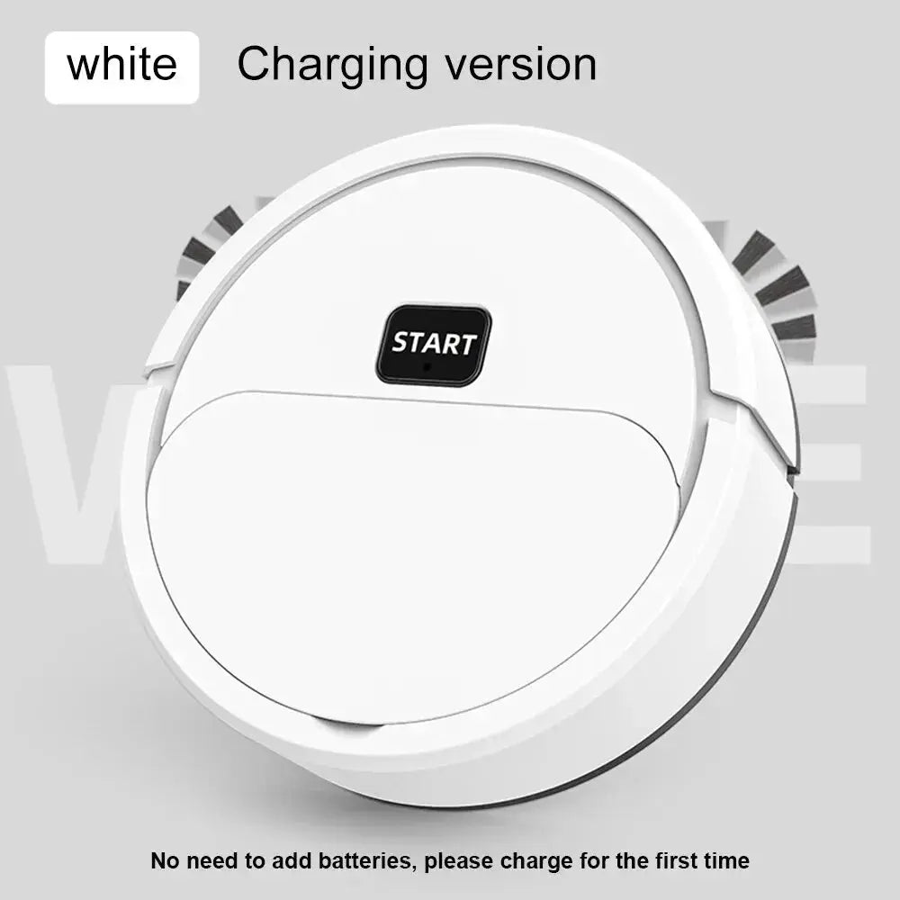 Fully Automatic Sweeping Robot Sweep Vacuum Cleaner Mopping The Floor Mini Cleaner Home Use Lazybones Intelligent 3 In1 Sweeper - ALPENZO