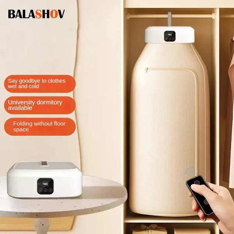 Remote Control Multifunctional Dryer Electric Clothes Home Cabinet Floor Machine Laundry Dryers Warm Air Dryer With Timing Home - ALPENZO