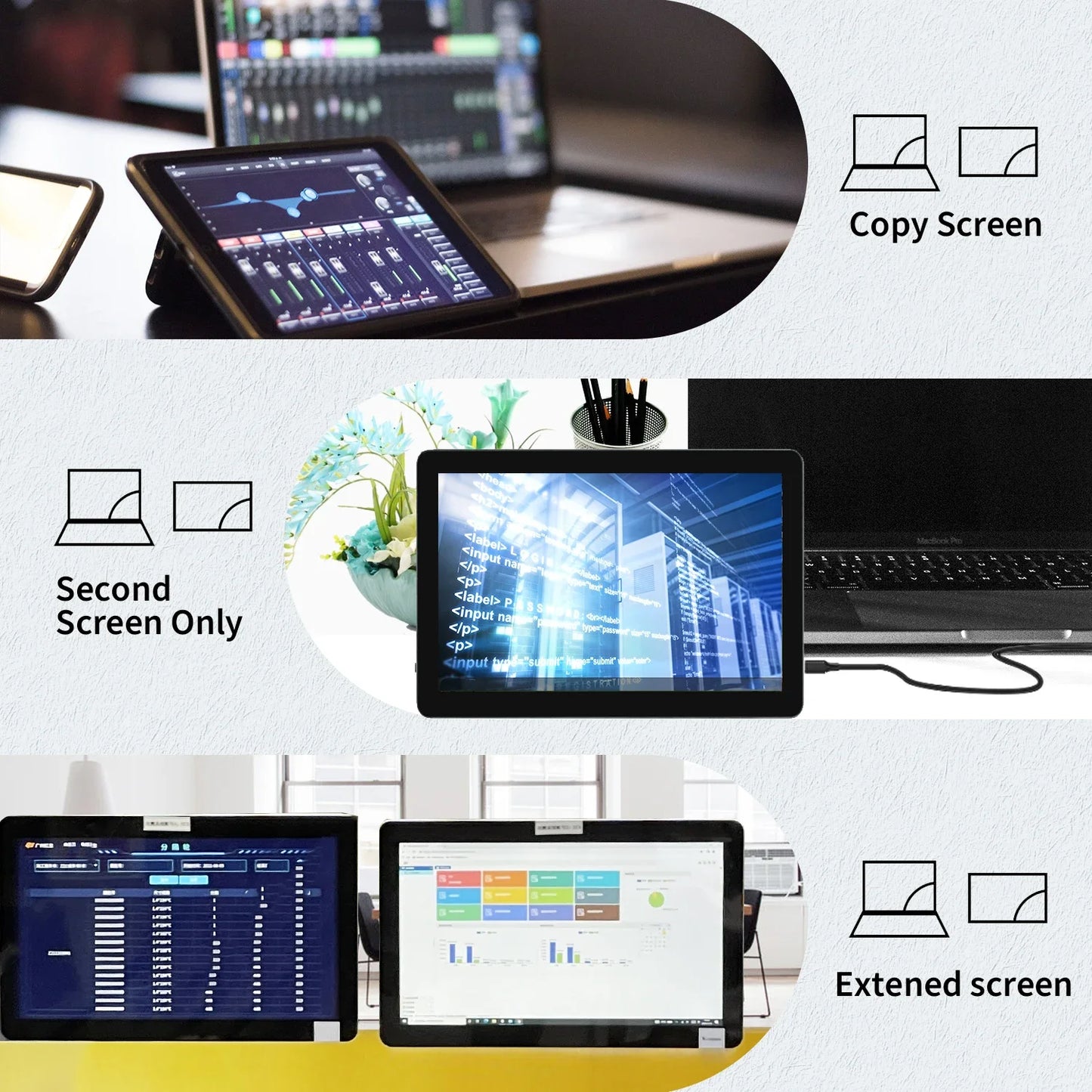 TouchWo 21.5 27 32 Inch Hdmi Touch Screen Pc Touchscreen Monitor Android11/Window 10 Tablet Industrial All In One Pc With Wifi - ALPENZO
