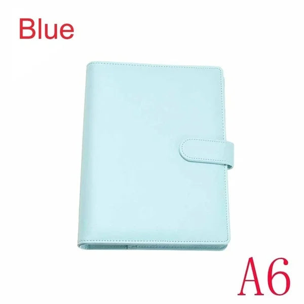 New Vintage Refillable Notebook File Folder Notepad Cover Leather Ring Binder Office Supplies ALPENZO