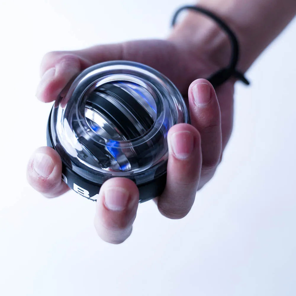 Powerball Wrist Trainer Ball Wrist Strengthener Gyro Self-Starting Forearm Trainer Gyro Ball for Strengthening Muscles