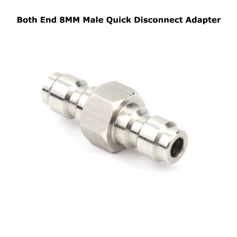 AIR CO2 Foster Quick Disconnect Male/Female Adaptor Fill Nipple Blind Plug | Thread 1/8NPT&1/8BSP&M10*1