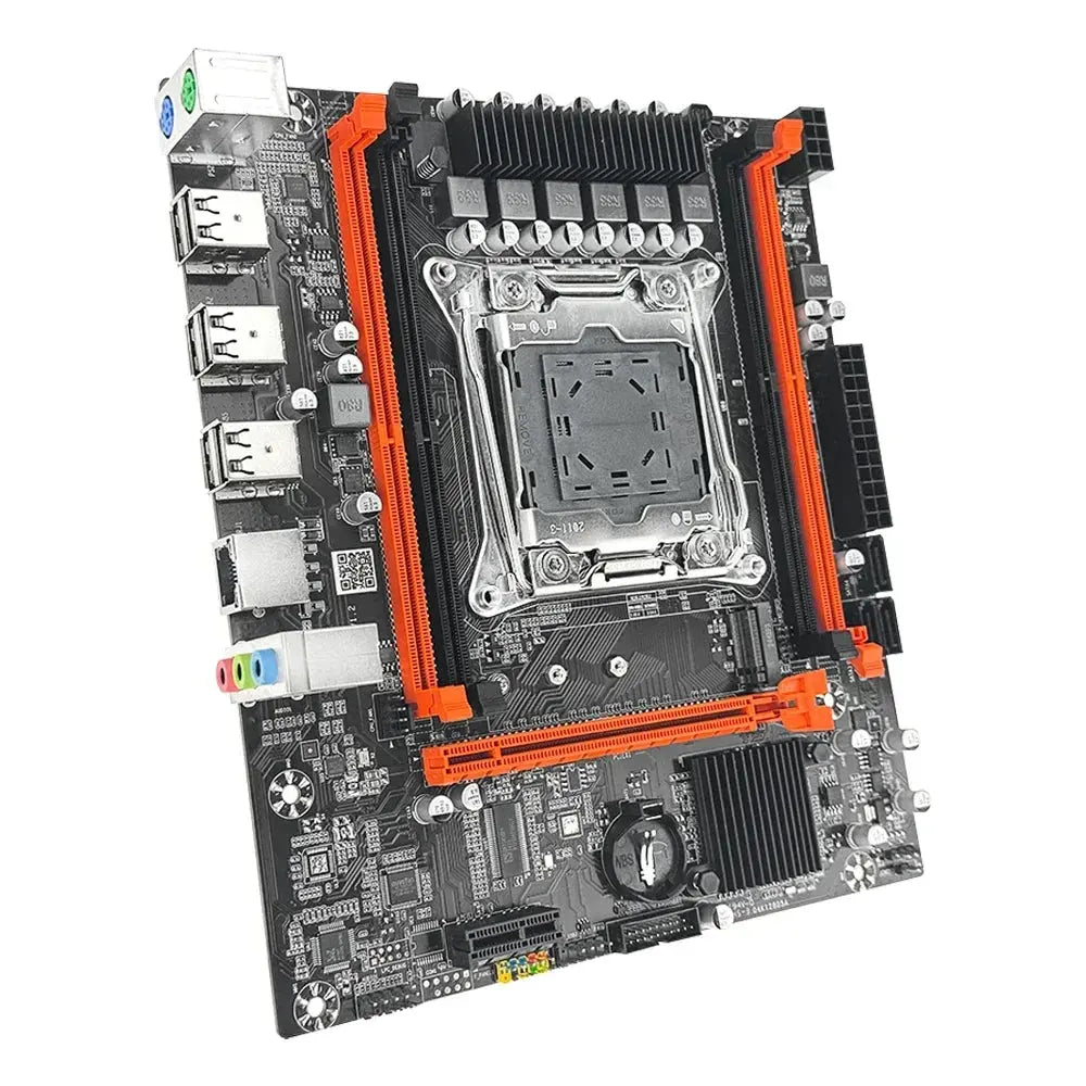 SOYO X99 Motherboard Set Kit With Intel LGA2011-3 Xeon E5 2680 V4 and DDR4 16GB (2*8GB) 2133MHz Dual Channel RAM M.2 NVME - ALPENZO