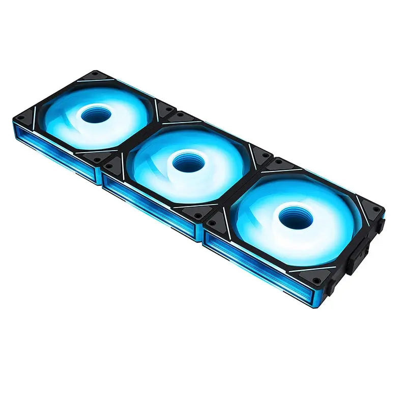 TEUCER JM-1 Computer Case Fan ARGB Mirror Cycle Light Effect 120mm 4Pin PWM PC Cooling Fan Low Noise Water Cooling Ventilador - ALPENZO