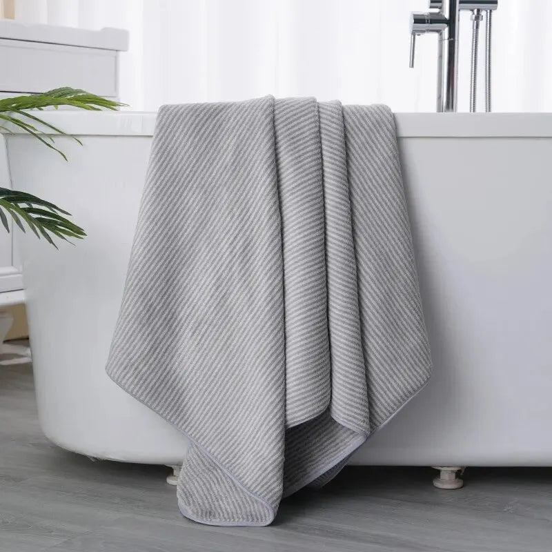 1PCS Thickened Bath Towels for The Body Microfiber Towel for Gym Sports Shower Robe for Spa Beath Home - ALPENZO