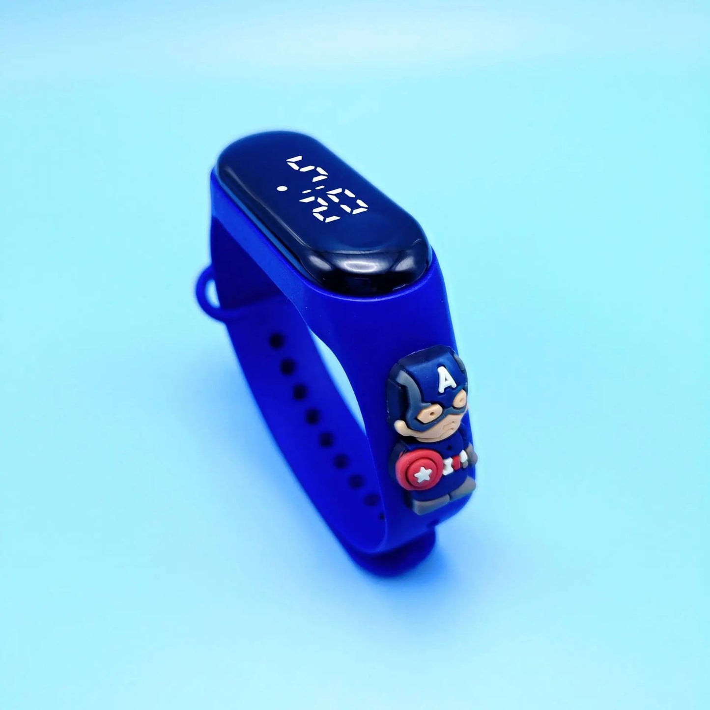 Marvel Children's Watch Cartoon Fashion Watches Electronic Digital LED Display Watches Waterproof Holiday Gift Kids Watches ALPENZO