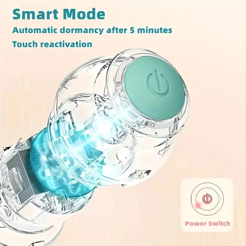 Power Ball Cat Toy, Interactive Cat Smart Ball Toy, Automatic Power Rolling Ball, Indoor Smart Pet Toy Ball with USB Charging - ALPENZO